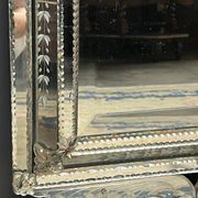 Antique Venetian mirror.