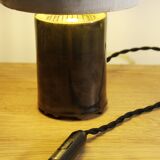 Ceramic mushroom lamp