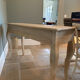 Light oak console