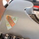 Collectible typewriter, personal Japy or P68, select grey metal model