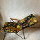 Vintage folding deckchair