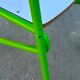Green tubular children's chair 60 years;