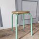 Minth green stool