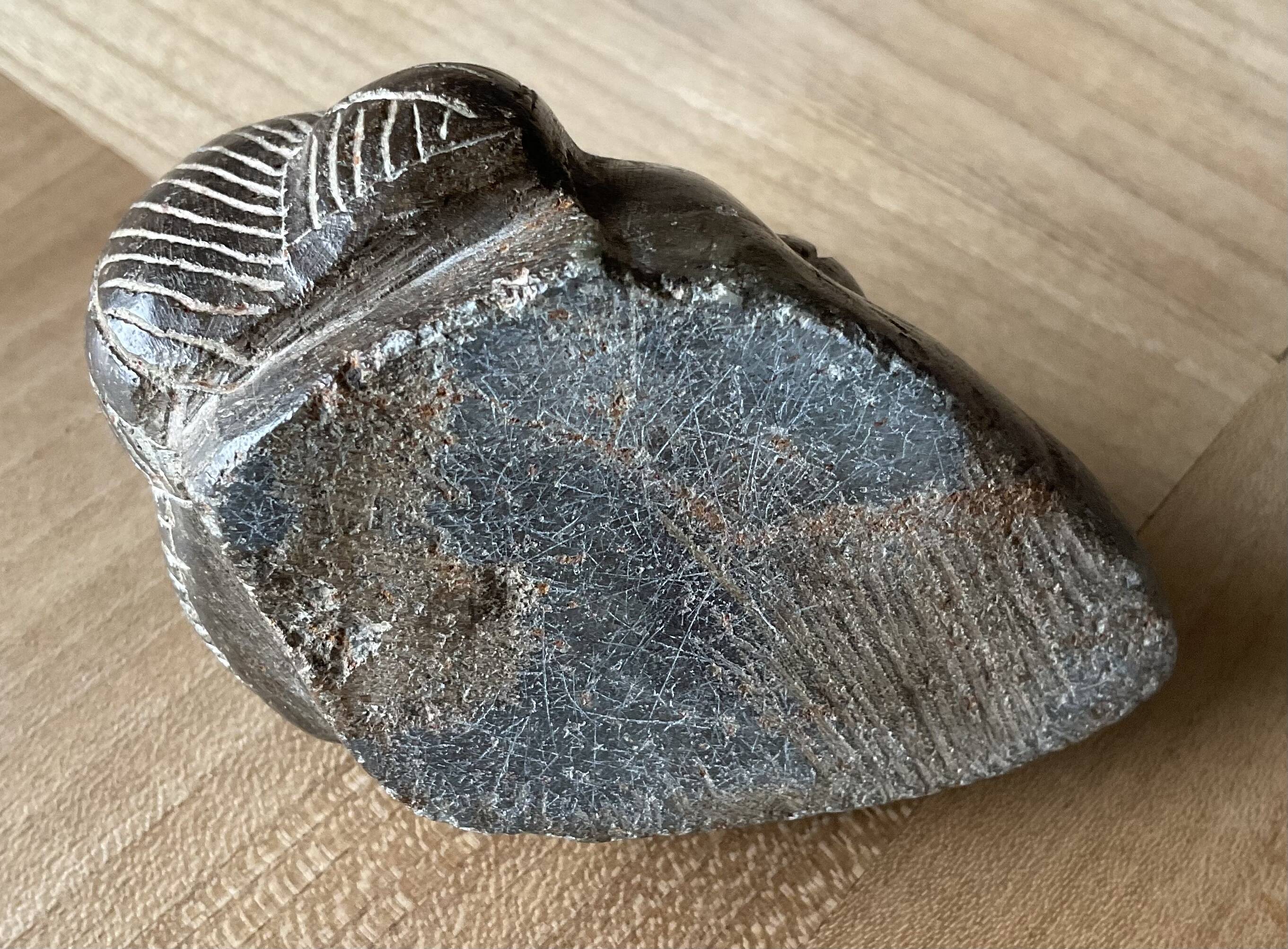 Hand carved African head