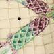 Antique French Majolica Earthenware Asparagus Plate, 19th Century