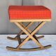 Vintage tilting footrest