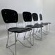 Alu-Flex Dining Chairs by Armin Wirth, 1960s, Set of 4