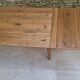 Table de ferme chêne 320 cm avec allonges 