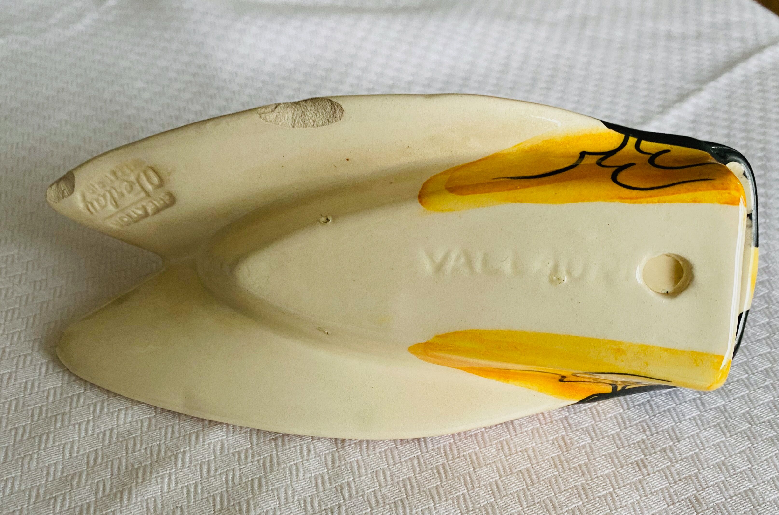 Vallauris ceramic bee signed Ferlay