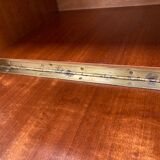 Pair of 1960s bedside tables compass feet