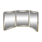 Large triptych mirror