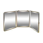 Large triptych mirror