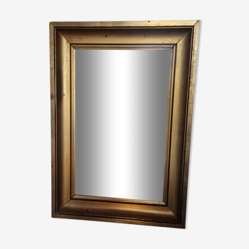 Miroir vintage doré 44 x 31 cm