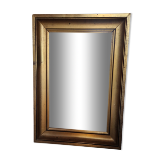 Miroir vintage doré 44 x 31 cm