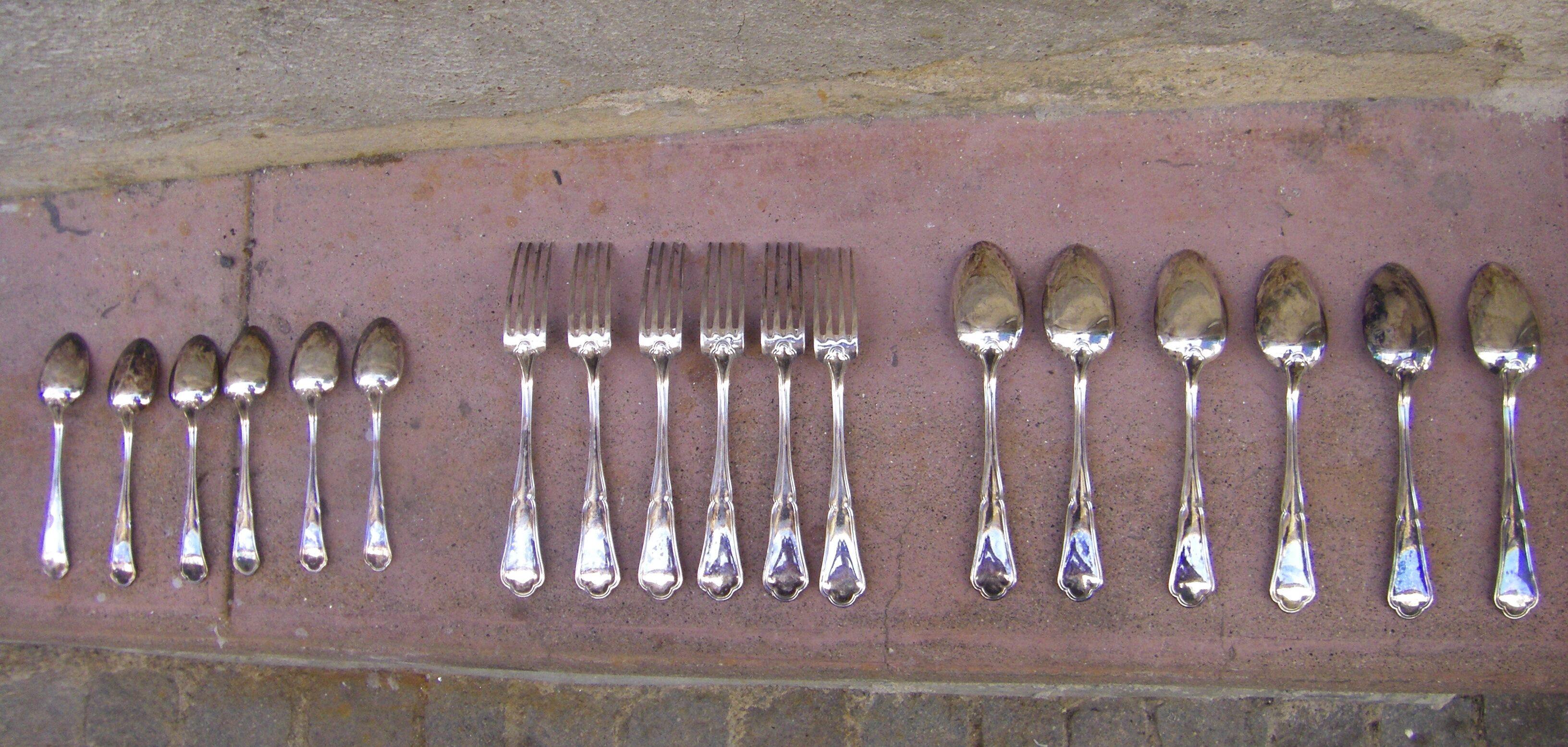 Cutlery set "Saglier Frères" 18 pieces