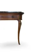 Table console avec plateau en marbre – 19e siècle