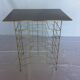 Vintage vinyl or magazine racks