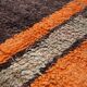 Abstract Vintage Moroccan Rug 238 x 334 - Berber Wool Rug - Handmade Rug