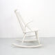 Rocking-chair Illum Wikkelsø IW3, années 1950
