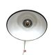 BLACK ENAMELLED TOLE WALL LAMP 1940 LEGRAND Ø 25 CM