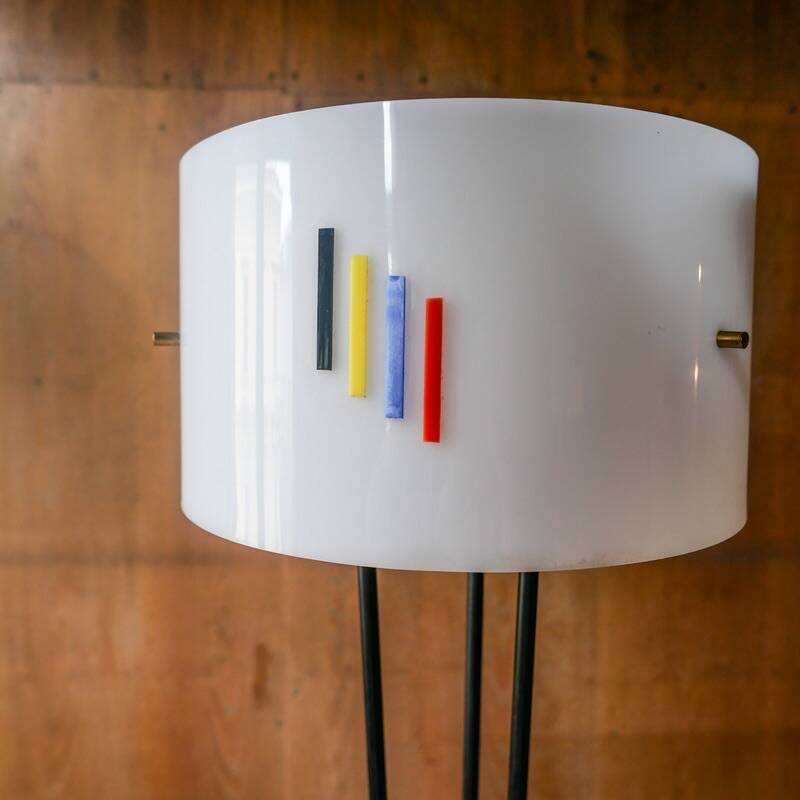 Floor lamp by Angelo Brotto, Italy 1950s
