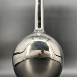 Large Vintage Vase • Chrome Ceramic • XXL • 1970-1980