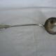 Louche à soupe victorienne, en argent massif 356 gr