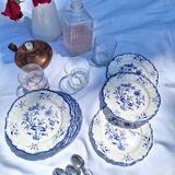 Dessert plates Sarreguemines Lancaster