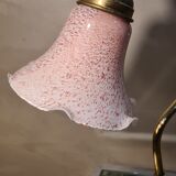 Art deco style brass lamp