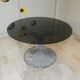 Margot chairs and Tulip dining table by Gastone Rinaldi for Rima, Italy, 1968, set of 5.