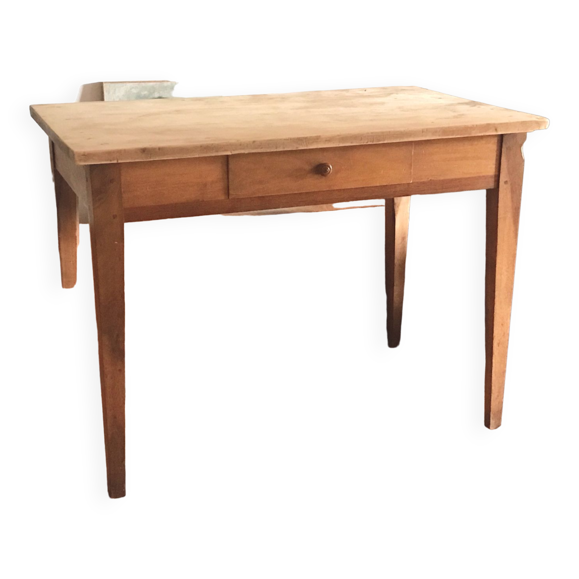 Solid wood farm table