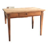 Solid wood farm table