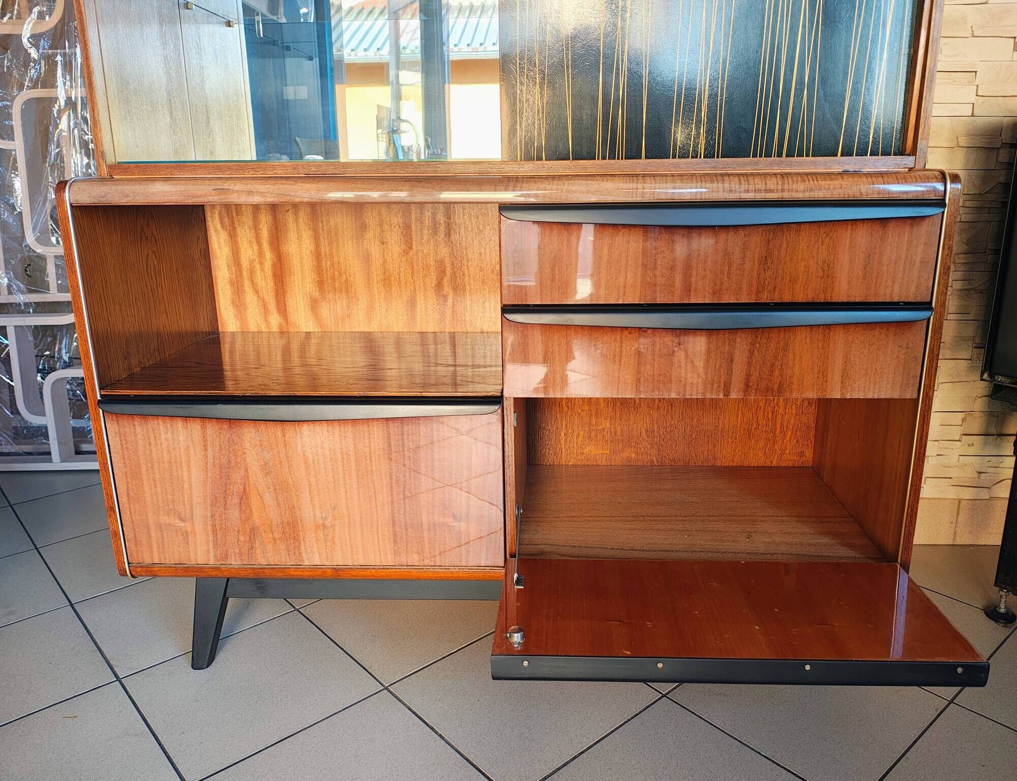 Czechoslovakian Cabinet by B. Landsman for Jitona, 1960s