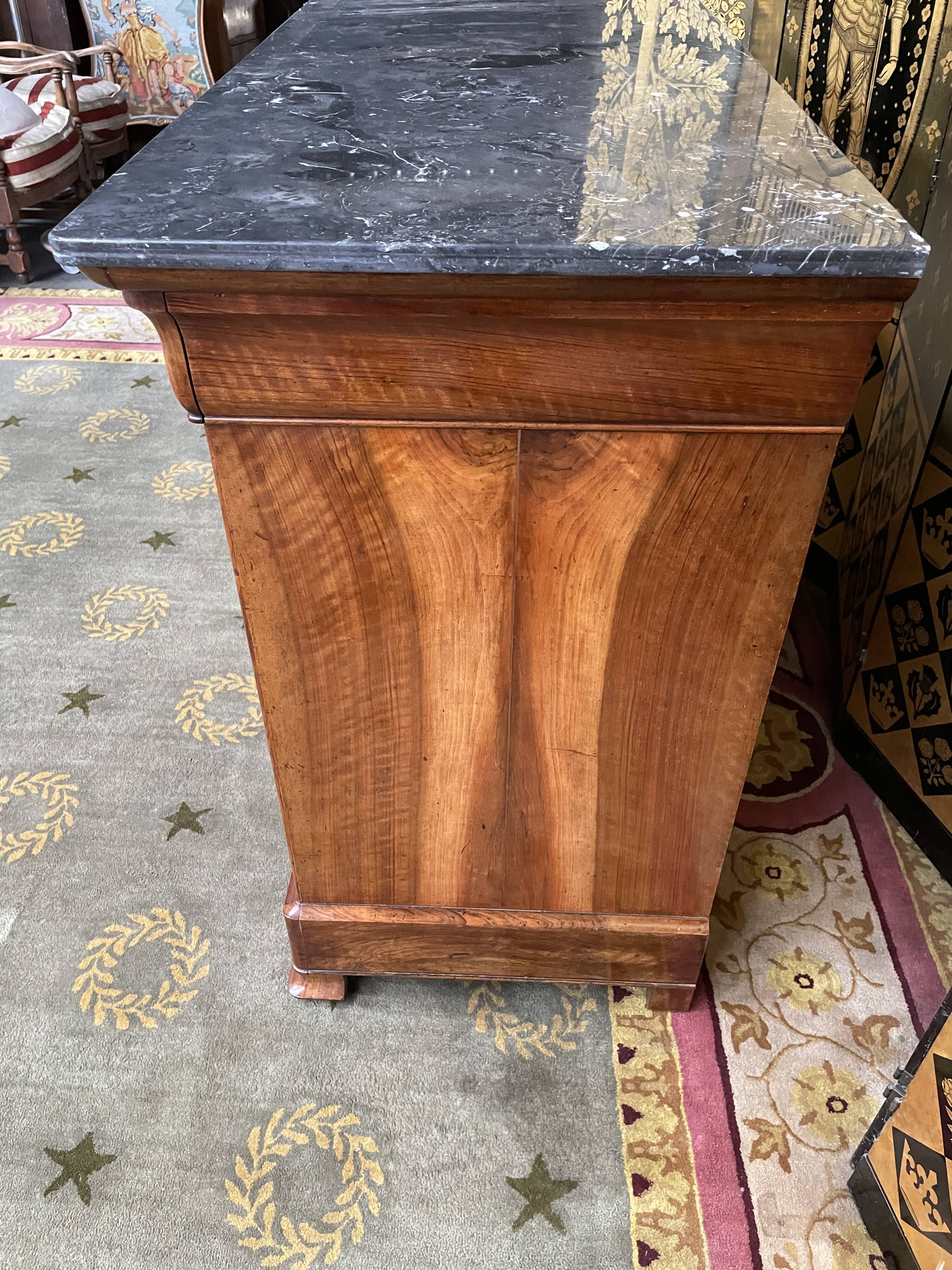 Louis Philippe period chest of drawers restored