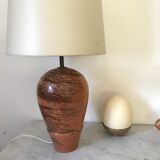Raku ceramic lamp foot