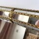 Old Faceted Beaded Mirror Venetian Style Vintage Design 60s/70s