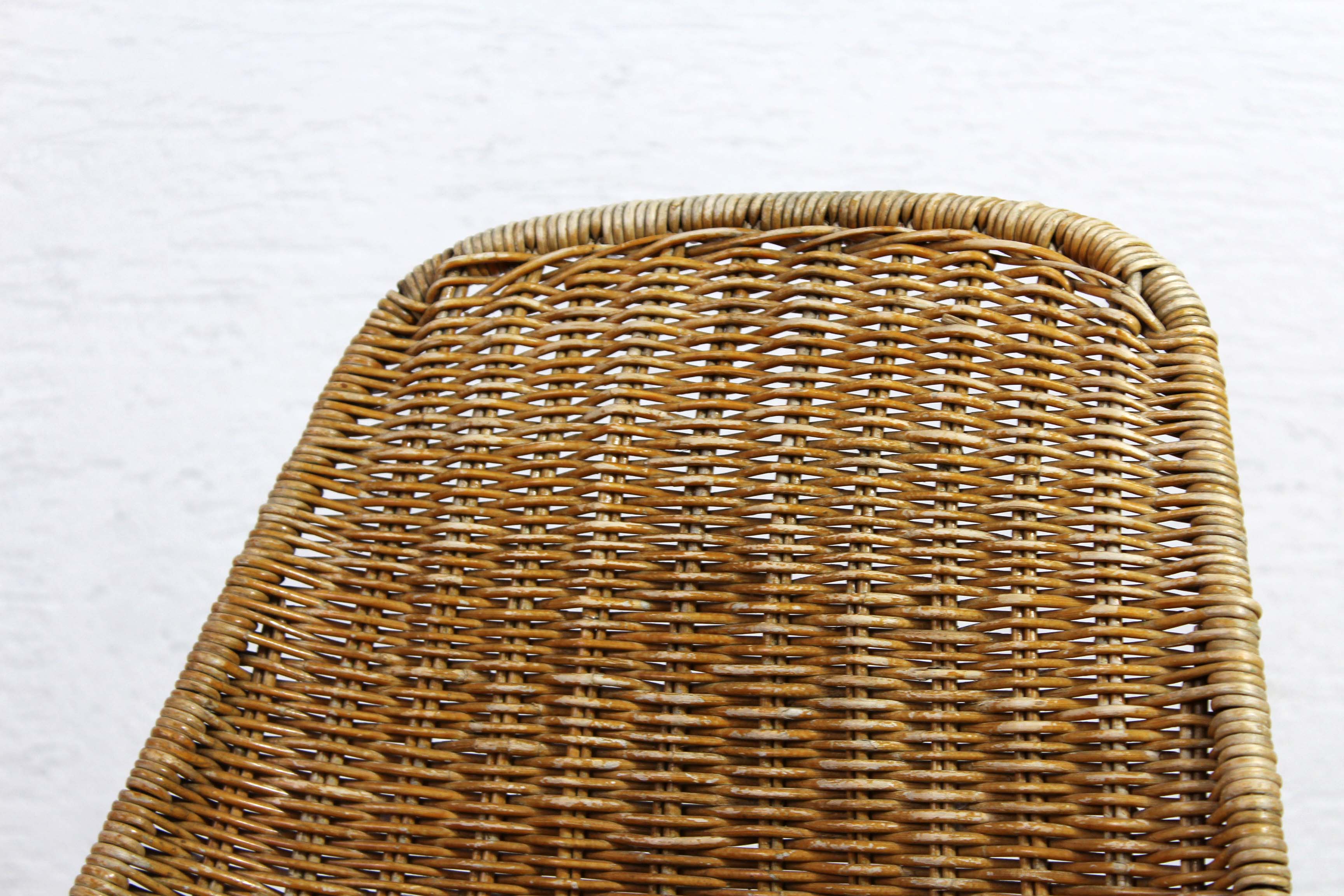 Chaise "Basket" par Gian Franco Legler
