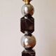 Art Deco modernist lamp base