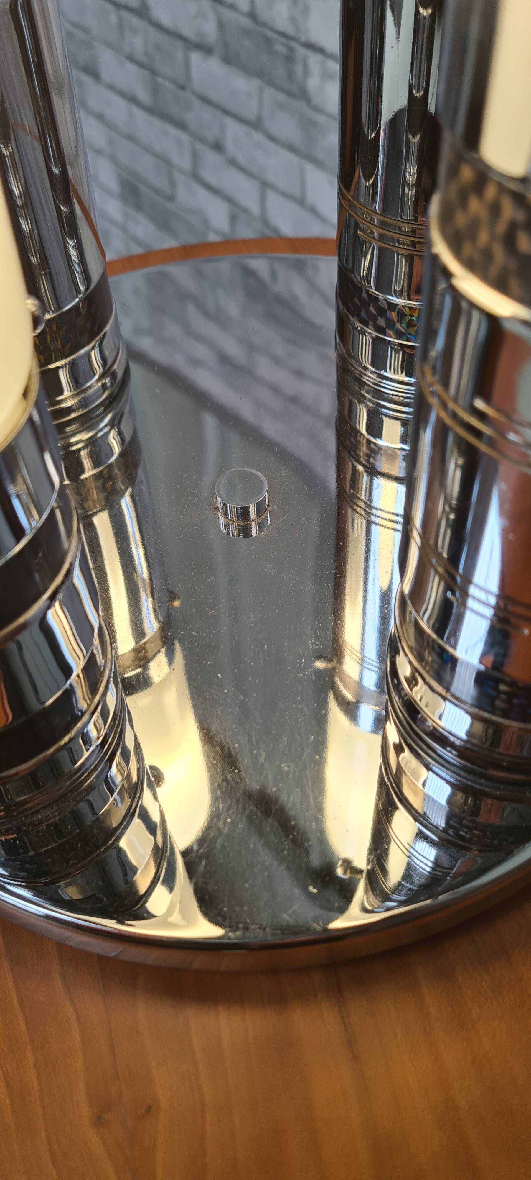 Space Age lamp in Murano glass in the Carlo Nason style, Mazzega, Italy, 1970