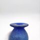 Murano Soliflore Vase V Nason C Cobalt Blue Frosted 38cm Label
