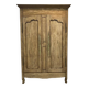 19th century raw chestnut country wardrobe