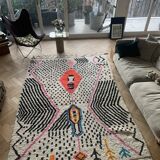 Tapis berbère coloré