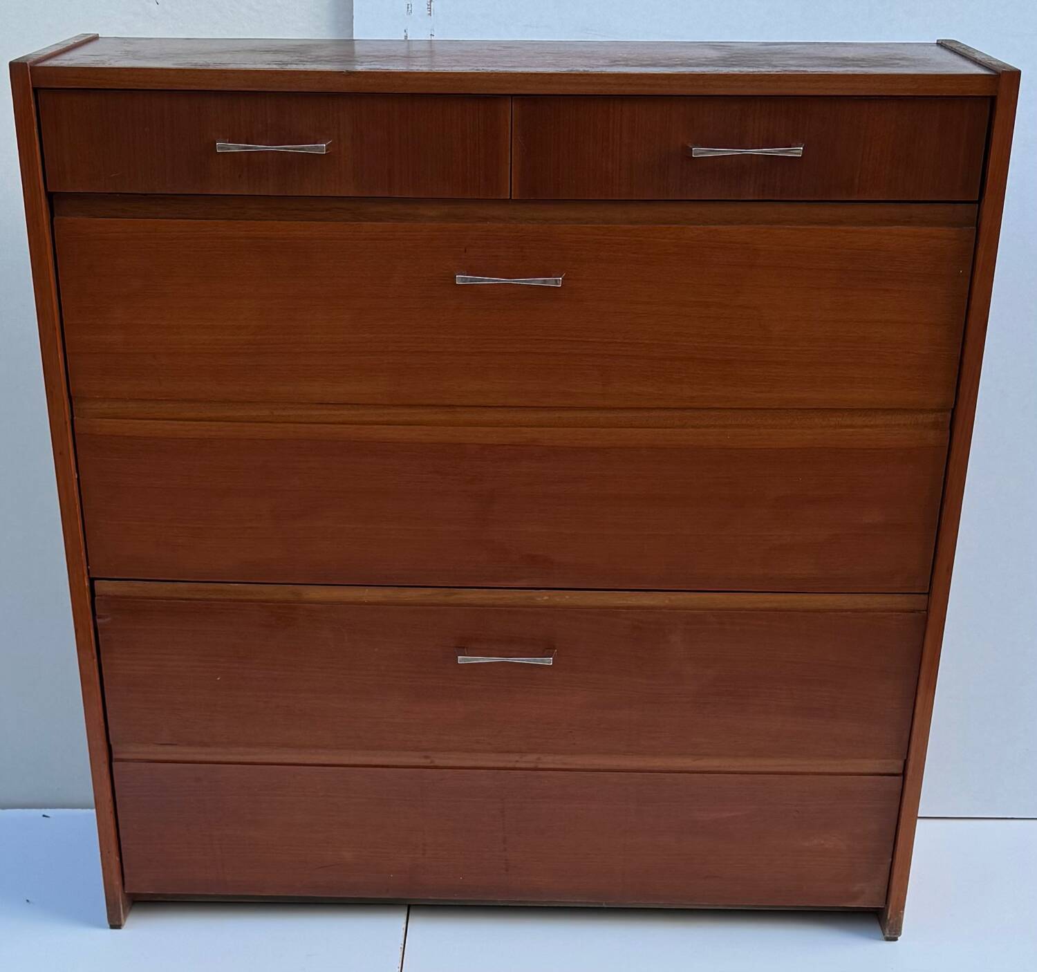 Vintage shoe cabinet
