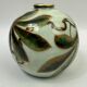 Camille Tharaud, Limoges, round porcelain vase, hand-decorated.