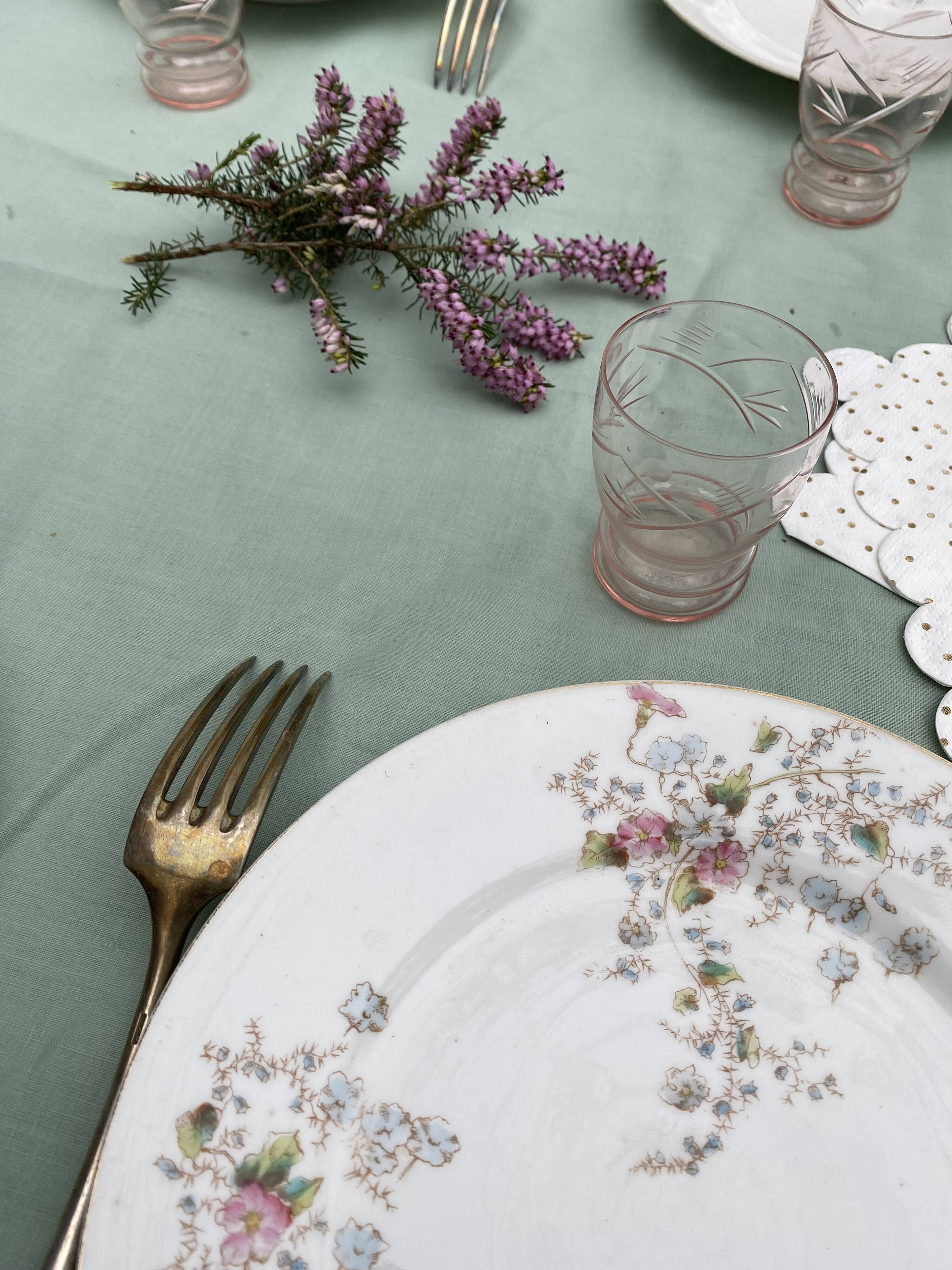 Porcelain plates from Limoges