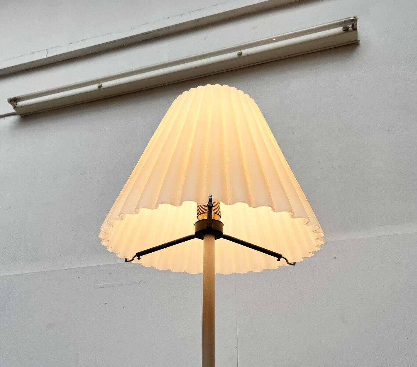 Lampadaire Vintage en Verre de Murano Italien, Années 1970