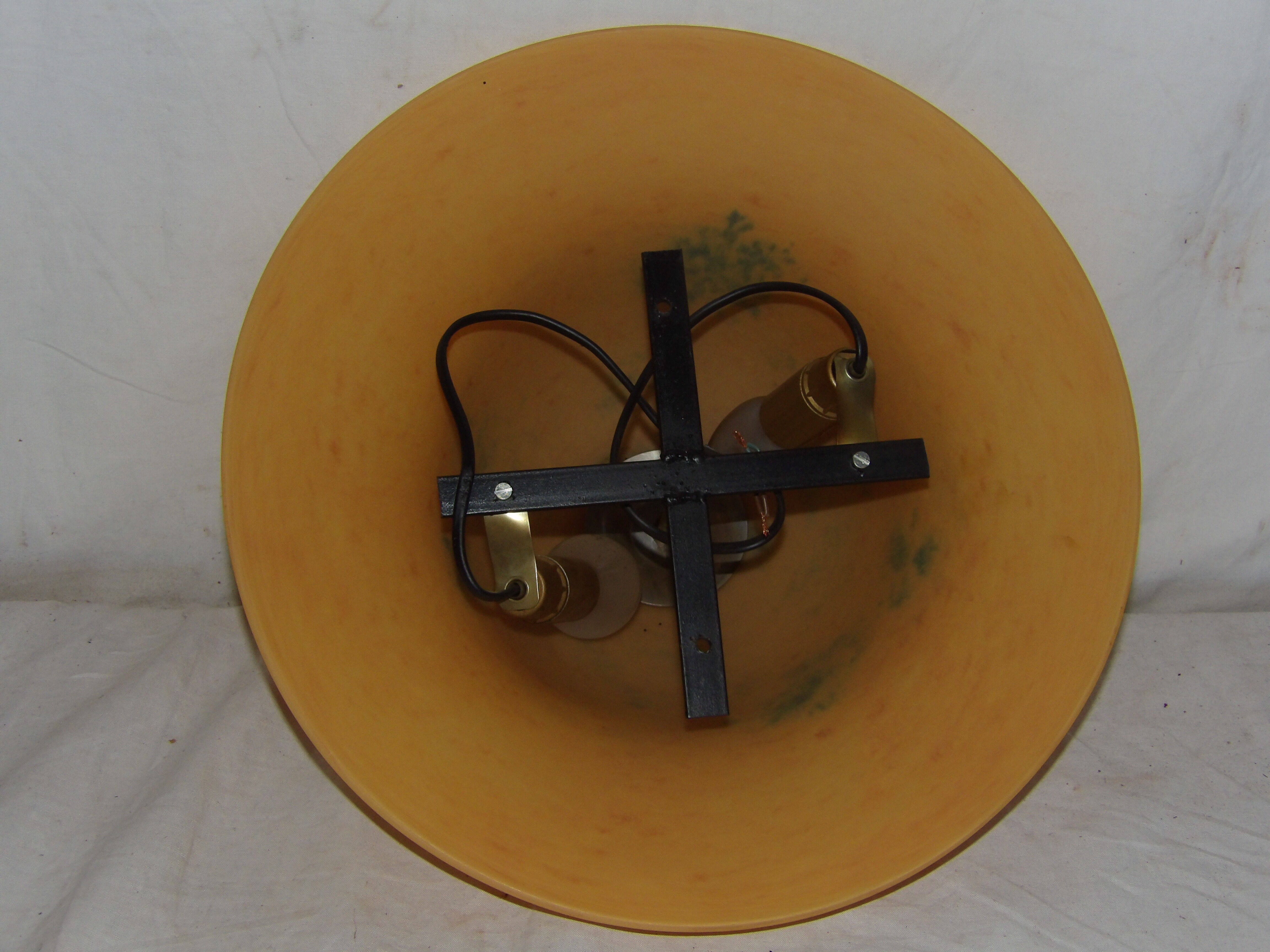 Ceiling lamp glass paste Tiel individual manufacture like school nancy equipped fasteners, bulbs