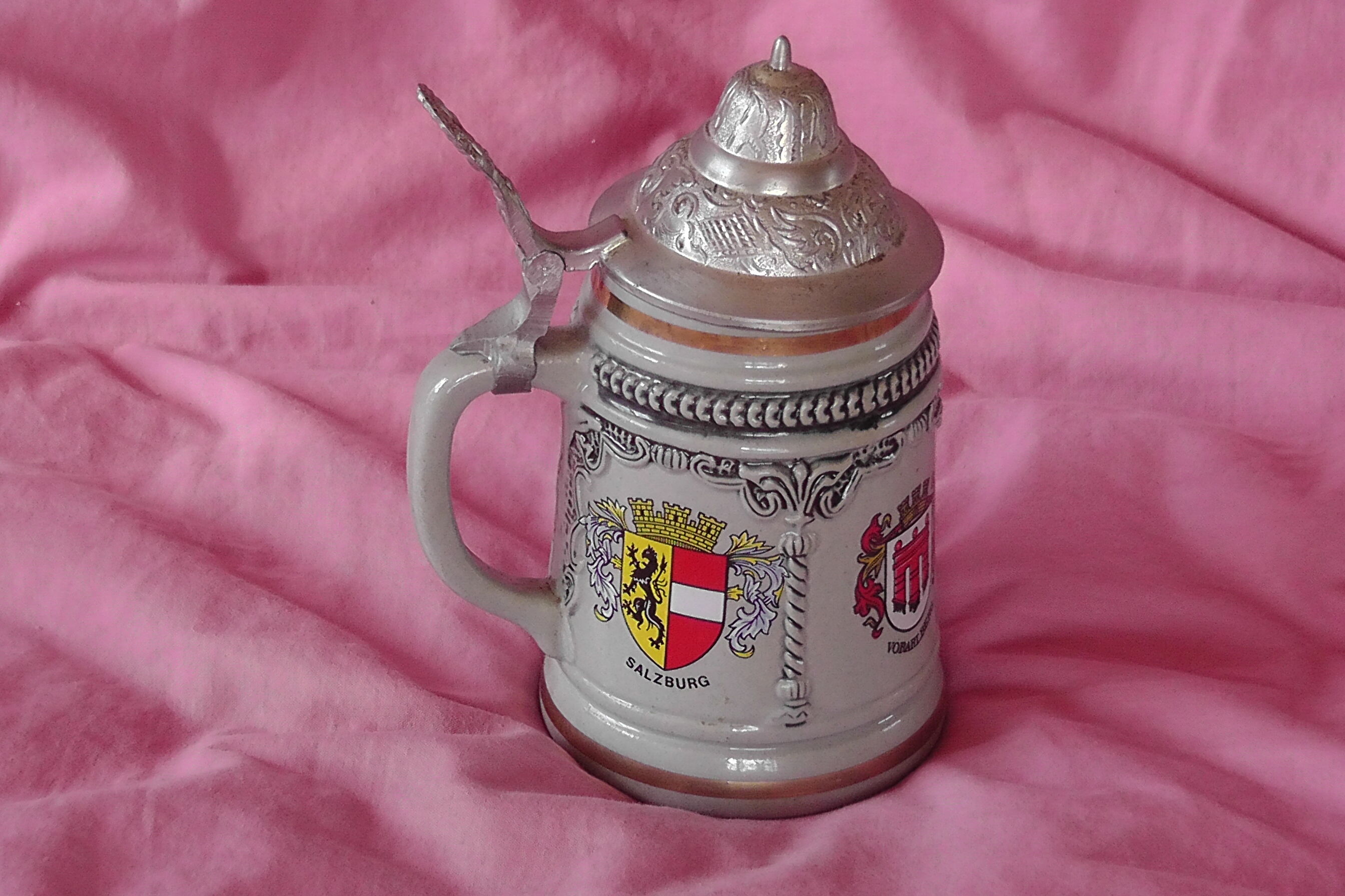 Austrian german beer mug