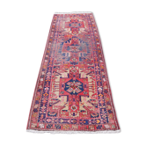 Handmade Oriental carpet of Persian corridor Hamadan