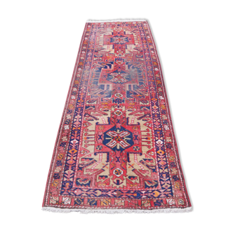 Tapis d'orient fait main de couloir persan hamadan